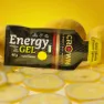 Crown Sport Nutrition Låda Med Energigeler Citron 40g 12 Enheter, Black / yellow, One Size