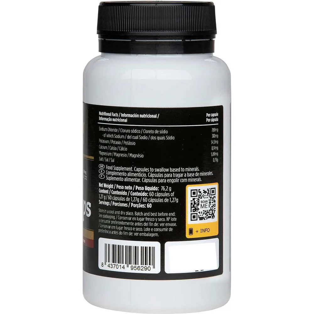 Crown Sport Nutrition Pro Salt Kapslar 60 Enheter, Black / white, One Size