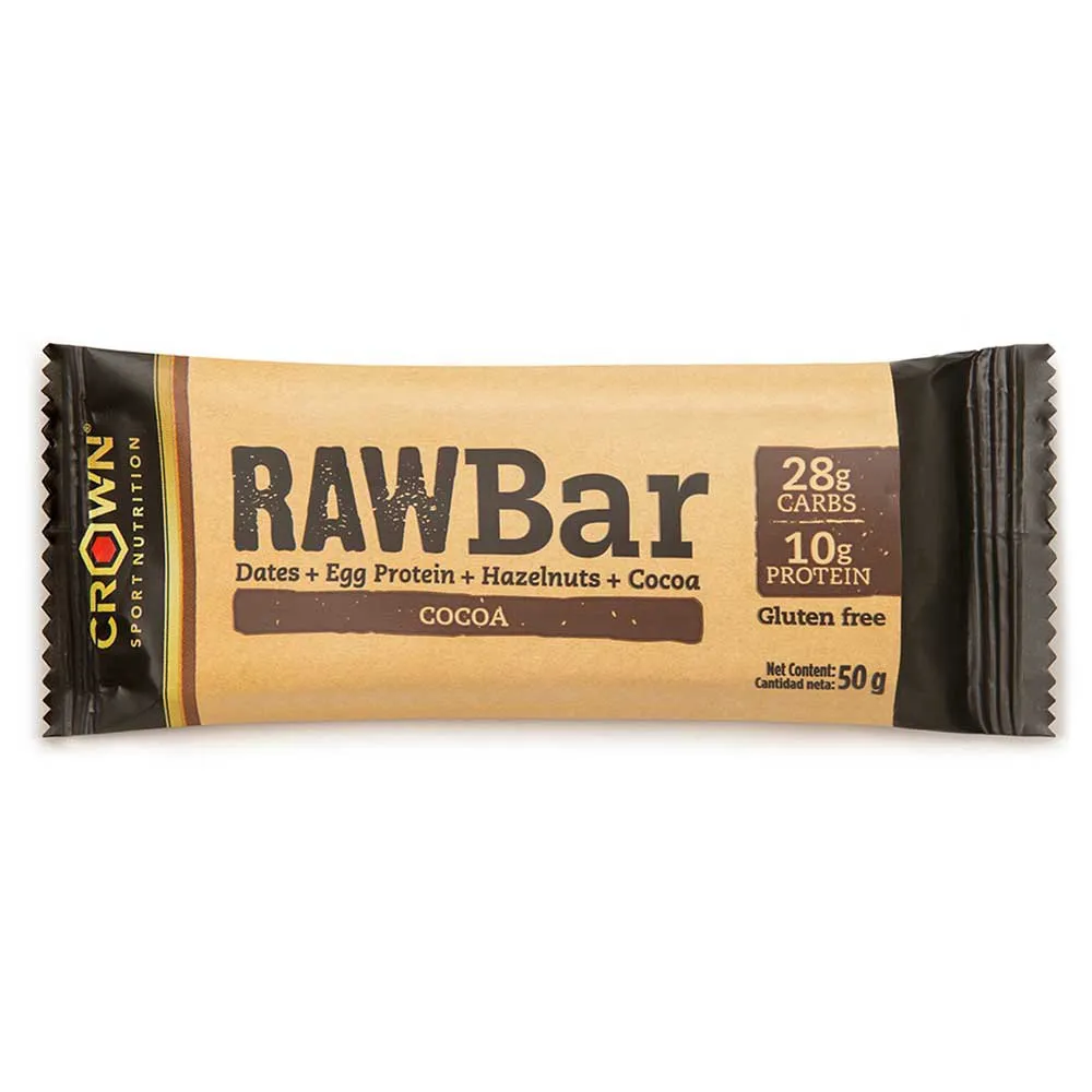 Crown Sport Nutrition Raw Energibar Låda Kakao 50g 12 Enheter, Multicolor, One Size Crown Sport Nutrition Raw Energibar Låda Kakao 50g 12 Enheter, Multicolor, One Size