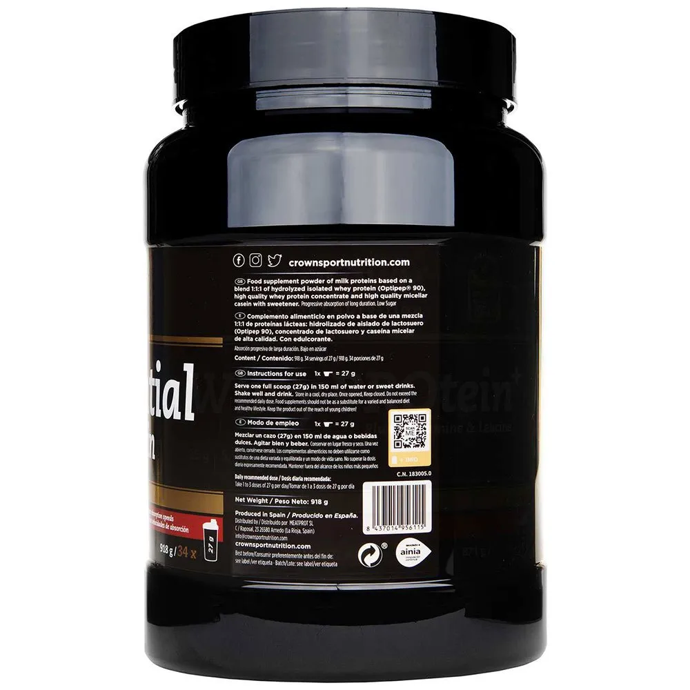 Crown Sport Nutrition Sequential Proteinpulver För Dryck Choklad 918g, Black, One Size Crown Sport Nutrition Sequential Proteinpulver För Dryck Choklad 918g, Black, One Size