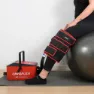 Cryopush 360° Knäskydd För Kryoterapi, Black / red, One Size