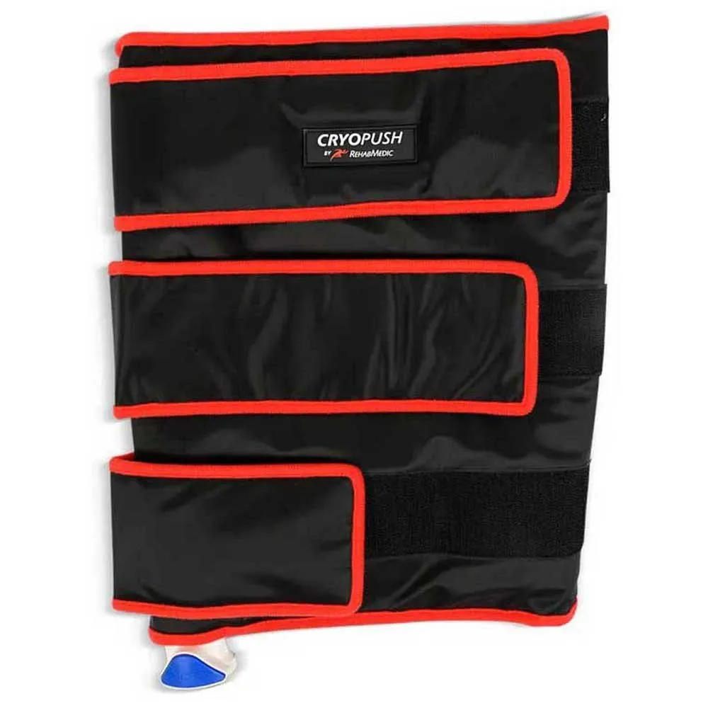 Cryopush 360° Knäskydd För Kryoterapi, Black / red, One Size
