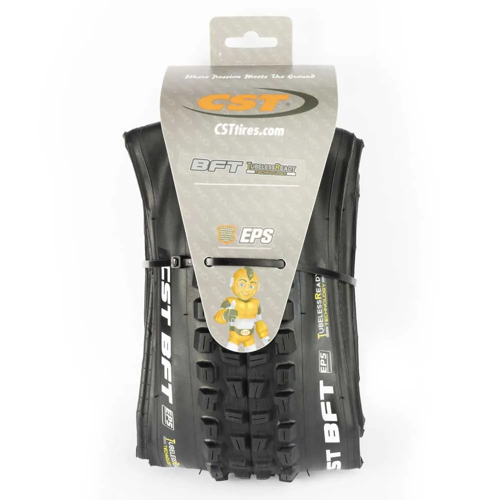 CST Bft Dual Compound 60 Tpi Tubeless 27.5´´ X 2.25 Mtb-däck, Black, 27.5" x 2.25 CST Bft Dual Compound 60 Tpi Tubeless 27.5´´ X 2.25 Mtb-däck, Black, 27.5" x 2.25