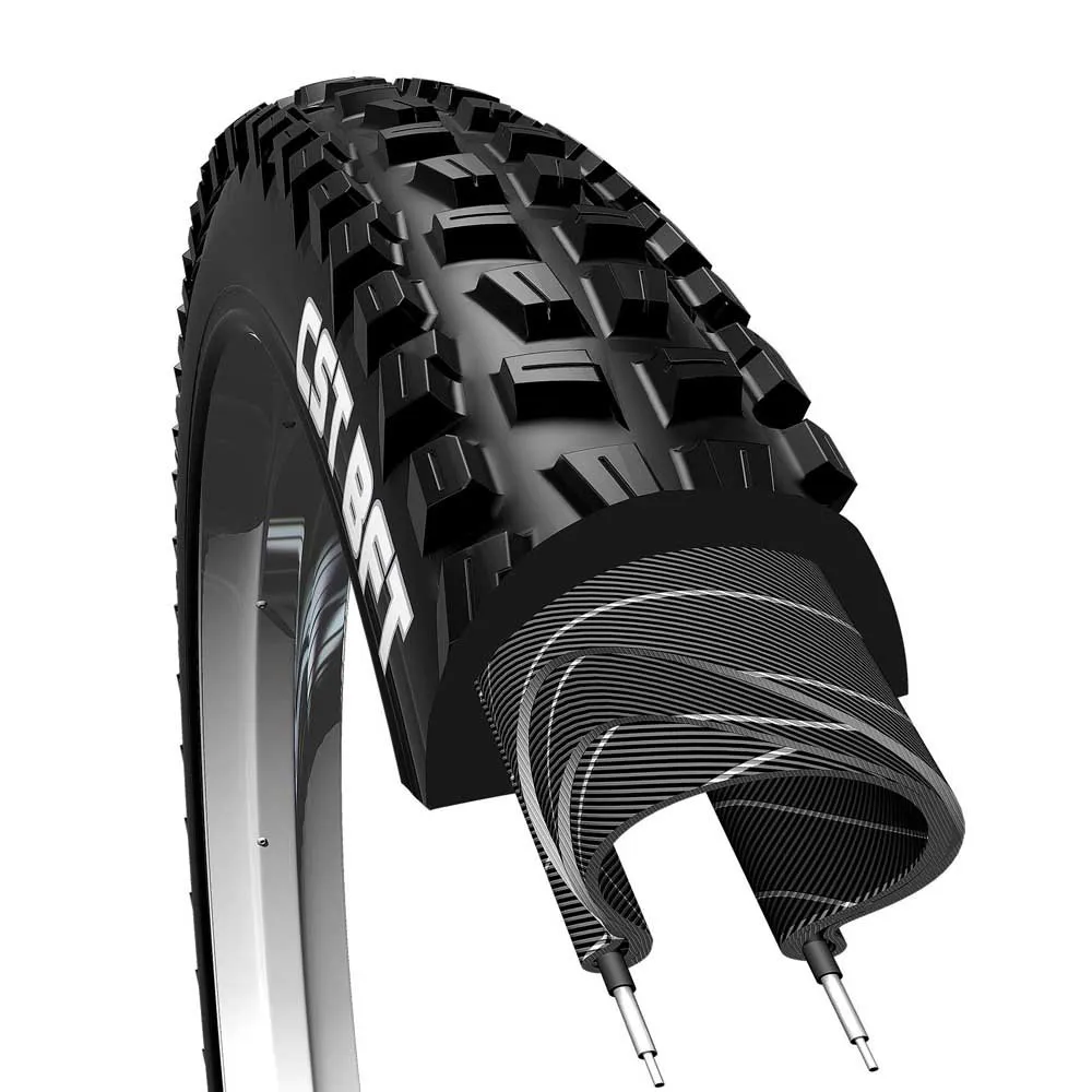 CST Bft Dual Compound 60 Tpi Tubeless 27.5´´ X 2.25 Mtb-däck, Black, 27.5" x 2.25 CST Bft Dual Compound 60 Tpi Tubeless 27.5´´ X 2.25 Mtb-däck, Black, 27.5" x 2.25