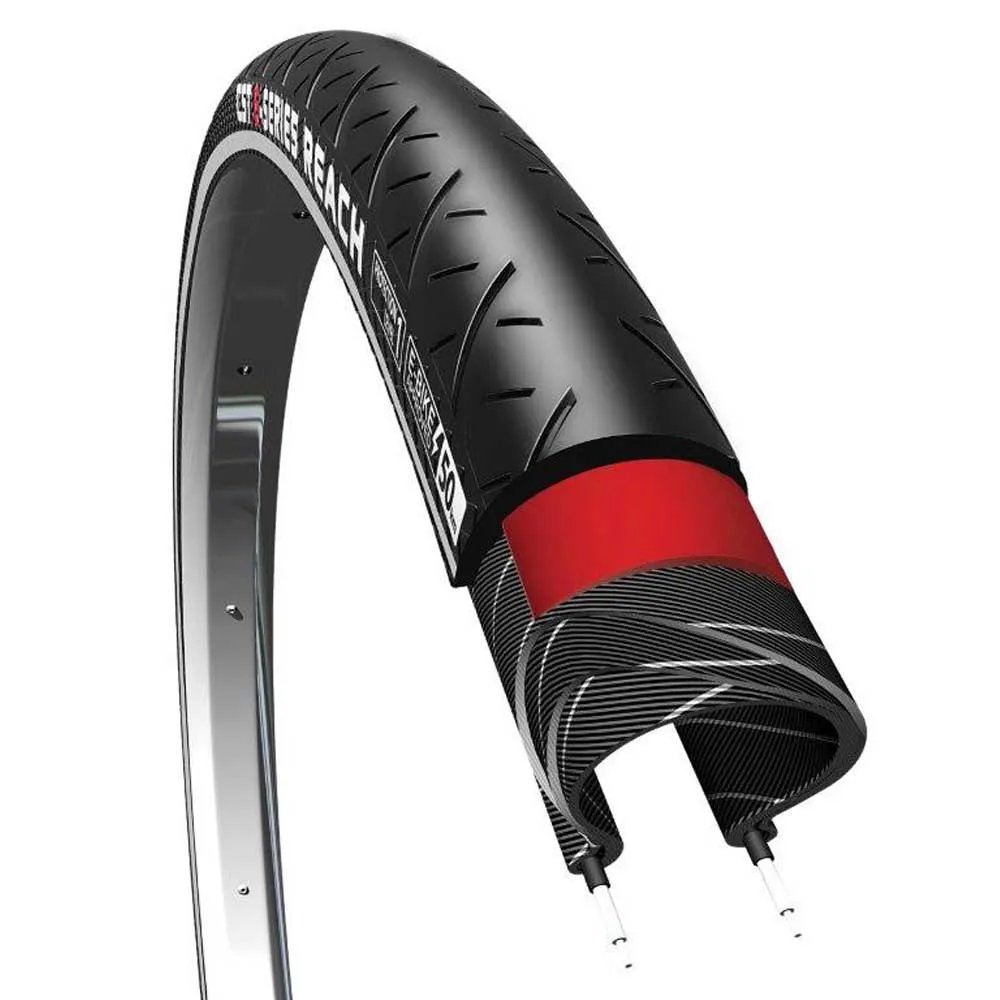 CST E-series Reach 22 Tpi 700c X 40 Styvt Urbandäck, Black, 700C x 40