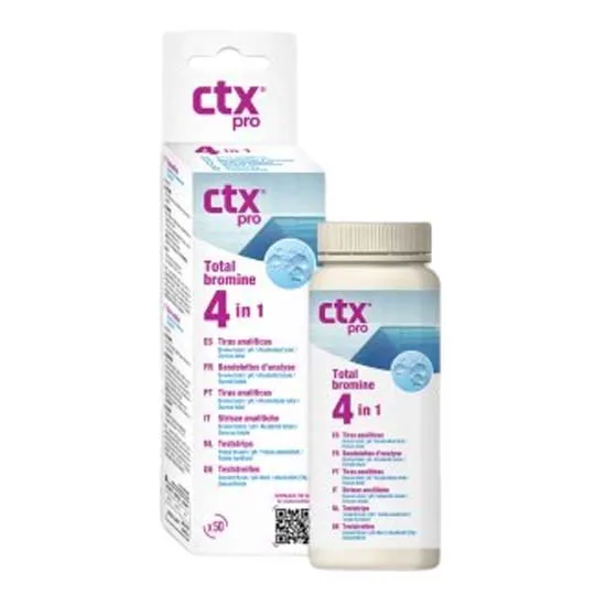 Ctx 76647 Bromine Free 4-in-1 Teststickor 50 Enheter unisex, Multicolour, One Size Ctx 76647 Bromine Free 4-in-1 Teststickor 50 Enheter unisex, Multicolour, One Size