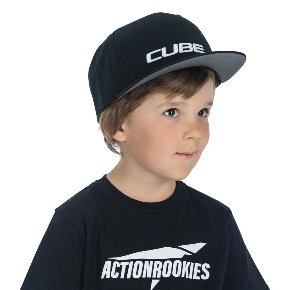 Cube 6 Panel Rookie Keps, Black