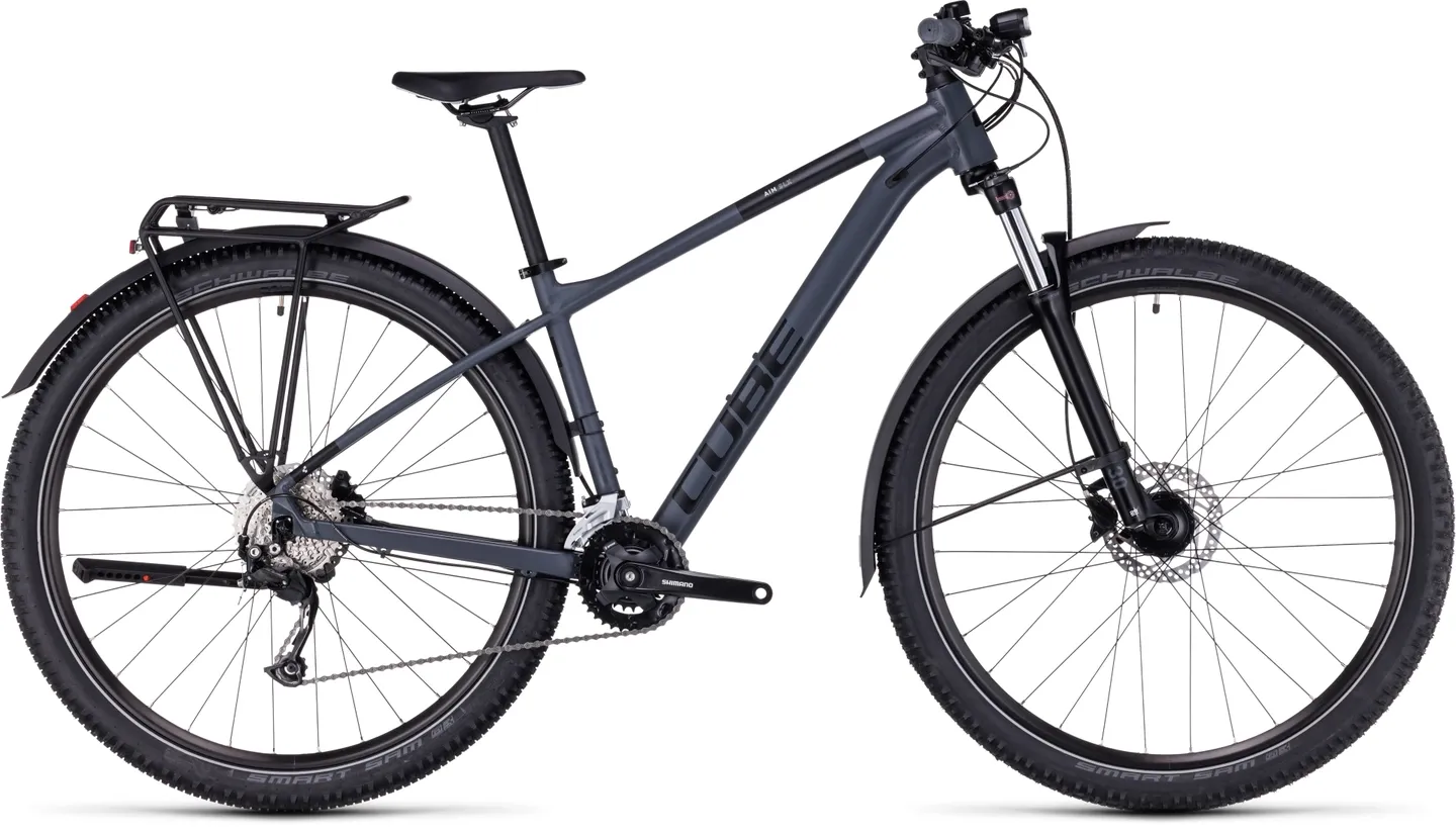 Cube Aim SLX Allroad Mountainbike, Grå, M