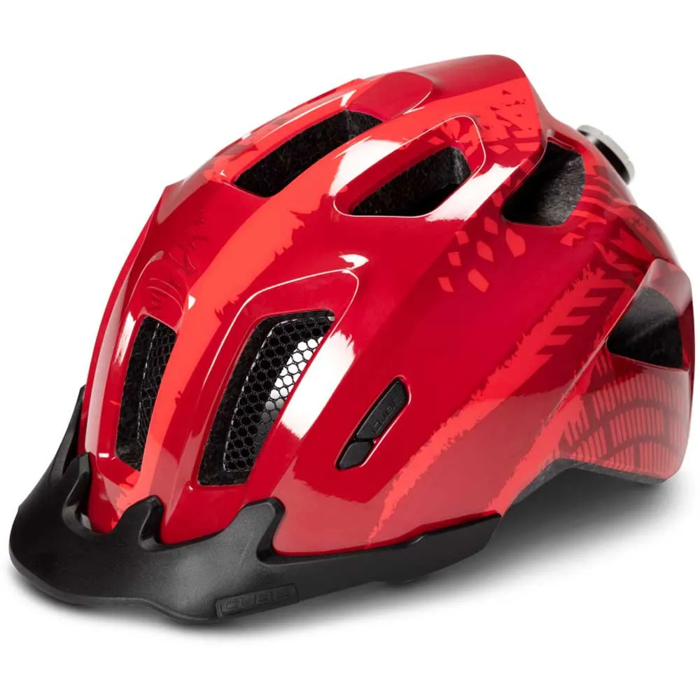Cube Ant Mtb-hjälm, Red splash Cube Ant Mtb-hjälm, Red splash