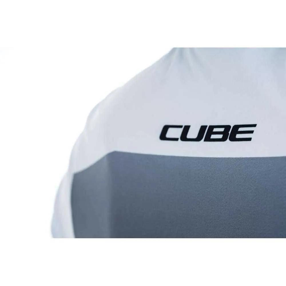 Cube Atx Korta ärmar Cykeltröja, Black / white, 3XL