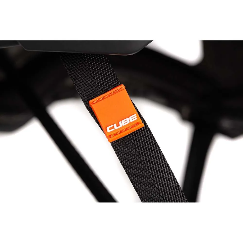 Cube Badger X Action Team Mtb-hjälm, Grey / orange Cube Badger X Action Team Mtb-hjälm, Grey / orange