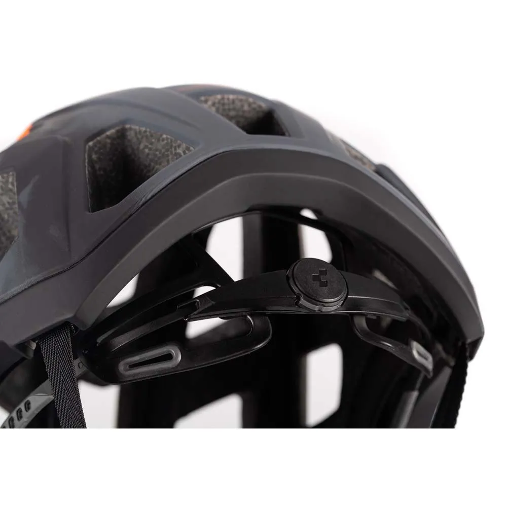 Cube Badger X Action Team Mtb-hjälm, Grey / orange Cube Badger X Action Team Mtb-hjälm, Grey / orange