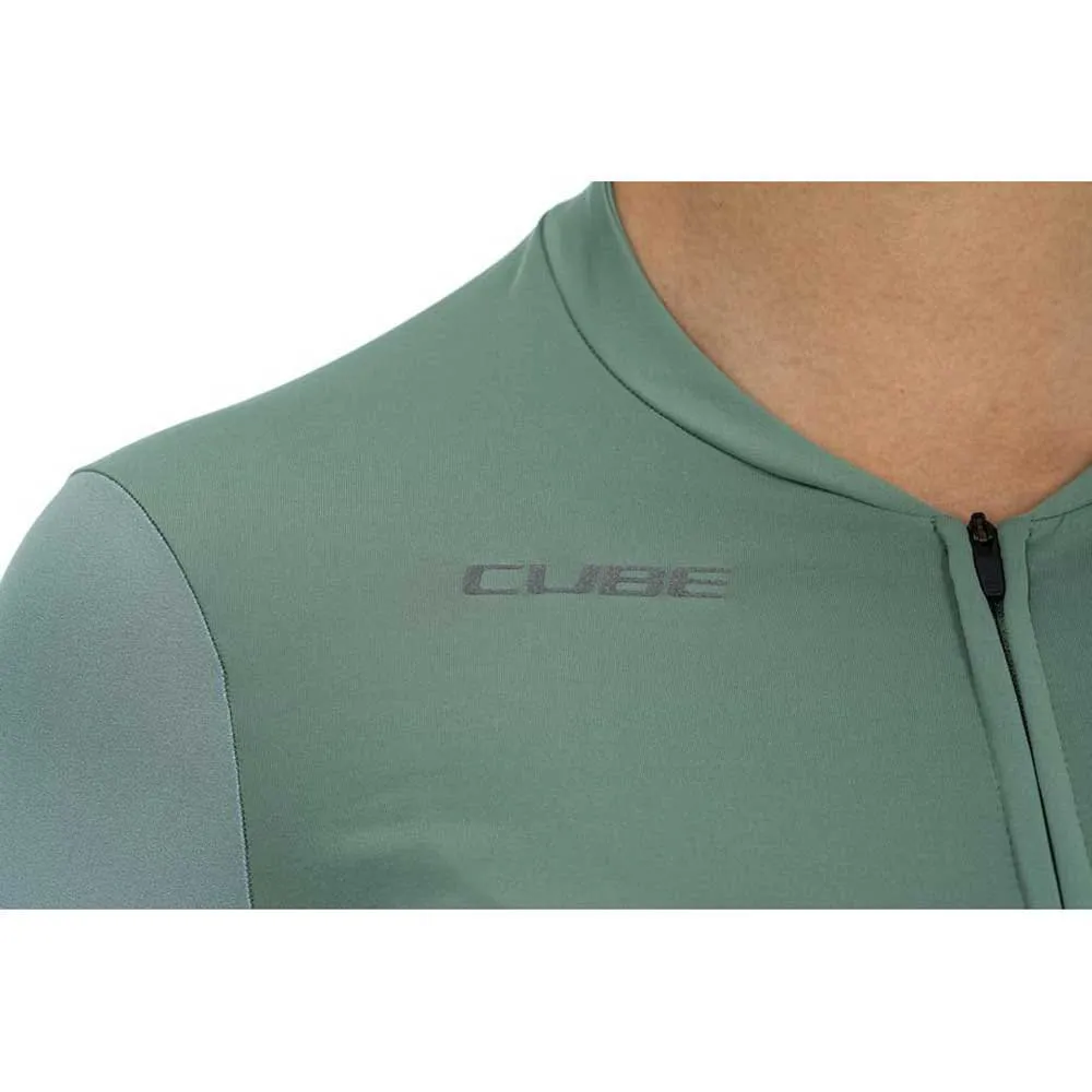 Cube Blackline Fade Korta ärmar Cykeltröja, Green / violet, XL Cube Blackline Fade Korta ärmar Cykeltröja, Green / violet, XL