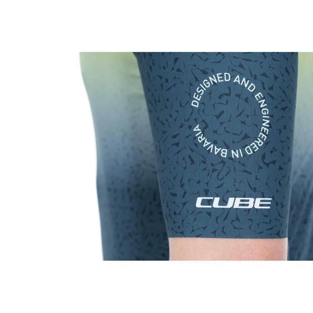 Cube Blackline Race Korta ärmar Cykeltröja, Yellow / grey, L
