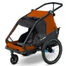 Cube Cmpt X Actionteam Double Cykelkärra, Grey / orange, One Size