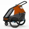 Cube Cmpt X Actionteam Double Cykelkärra, Grey / orange, One Size