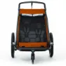 Cube Cmpt X Actionteam Double Cykelkärra, Grey / orange, One Size