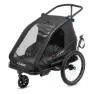 Cube Double Cmpt Cykelkärra, Black, Max 42kg