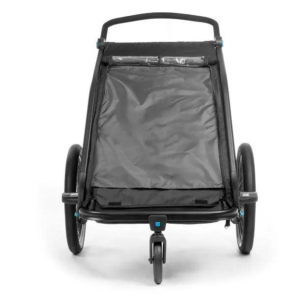 Cube Double Cmpt Cykelkärra, Black, Max 42kg