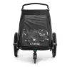 Cube Double Cmpt Cykelkärra, Black, Max 42kg