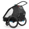 Cube Double Cmpt Cykelkärra, Black, Max 42kg