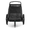 Cube Double Cmpt Cykelkärra, Black, Max 42kg