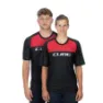 Cube Edge Kortärmad Endurotröja, Black / Red, S