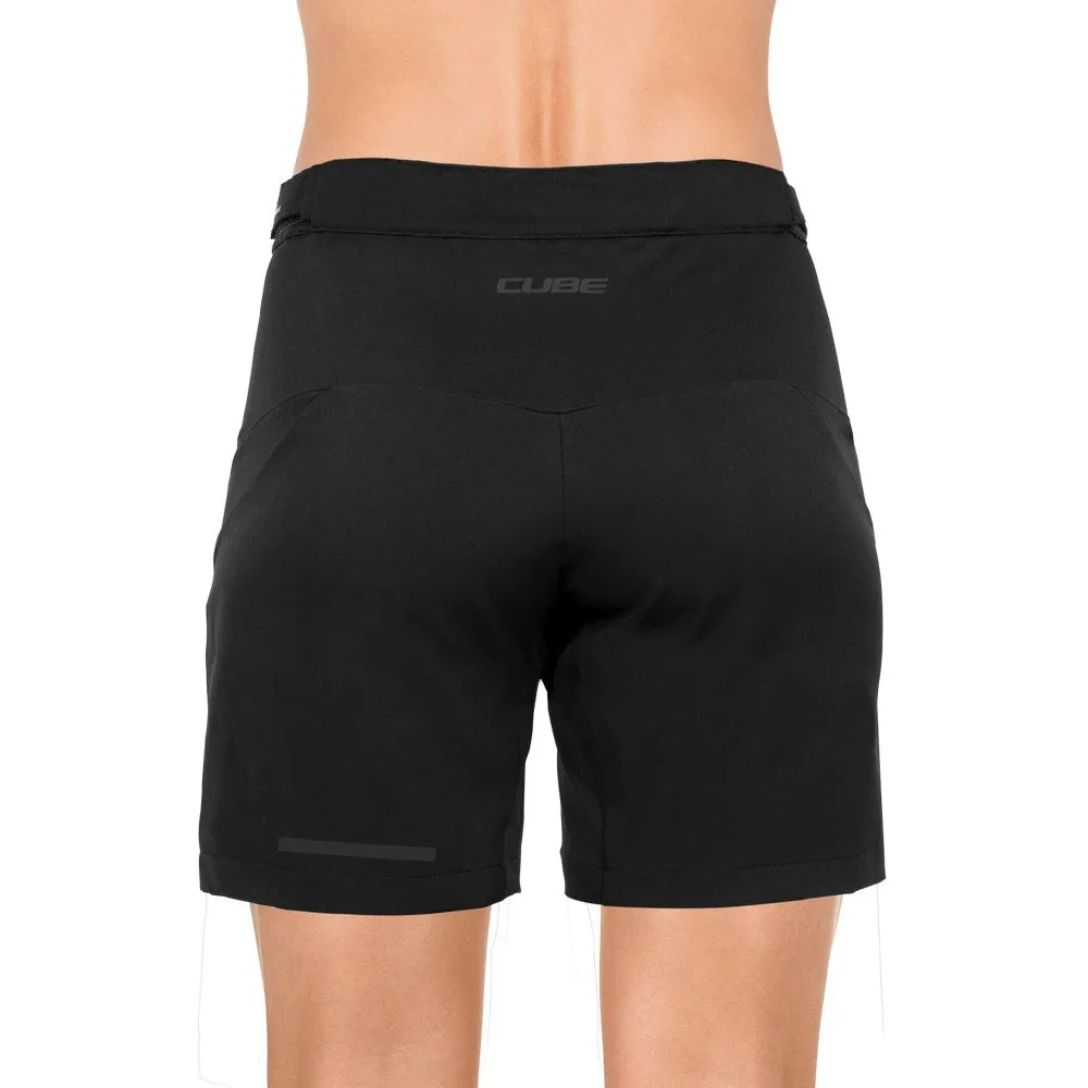 Cube Enduro Baggy Shorts, Black Cube Enduro Baggy Shorts, Black