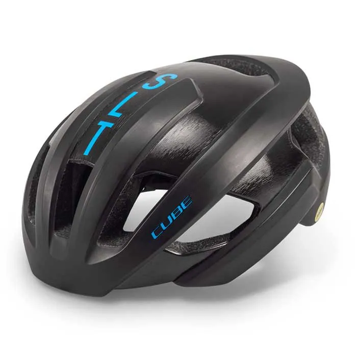 Cube Heron Slt Mips Hjälm, Black / Blue Cube Heron Slt Mips Hjälm, Black / Blue