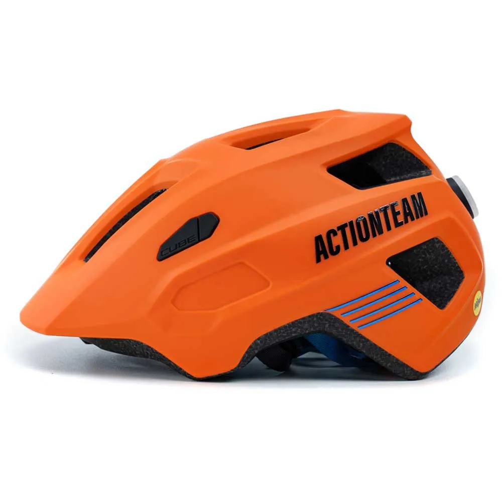 Cube Linok X Actionteam Mips Hjälm, Matt Orange / Blue Cube Linok X Actionteam Mips Hjälm, Matt Orange / Blue