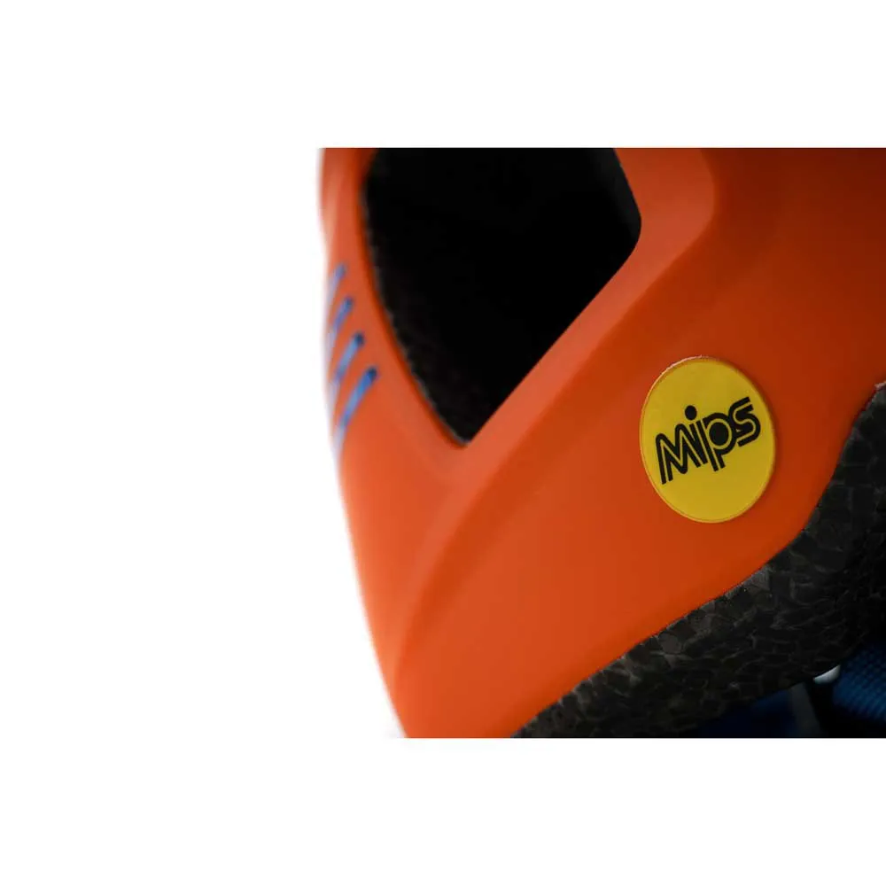 Cube Linok X Actionteam Mips Hjälm, Matt Orange / Blue Cube Linok X Actionteam Mips Hjälm, Matt Orange / Blue