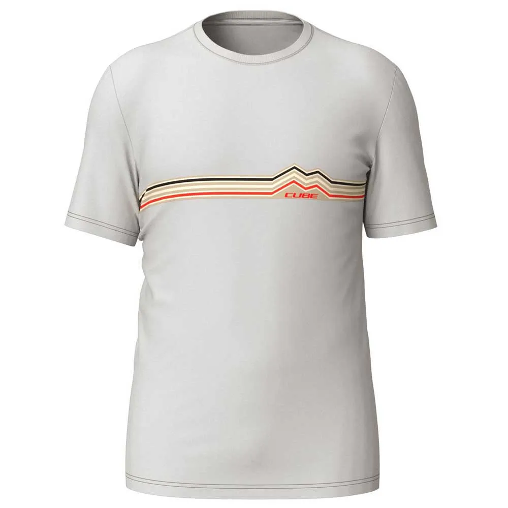 Cube Mountain Classic T-shirt Med Korta ärmar, Grey, XS