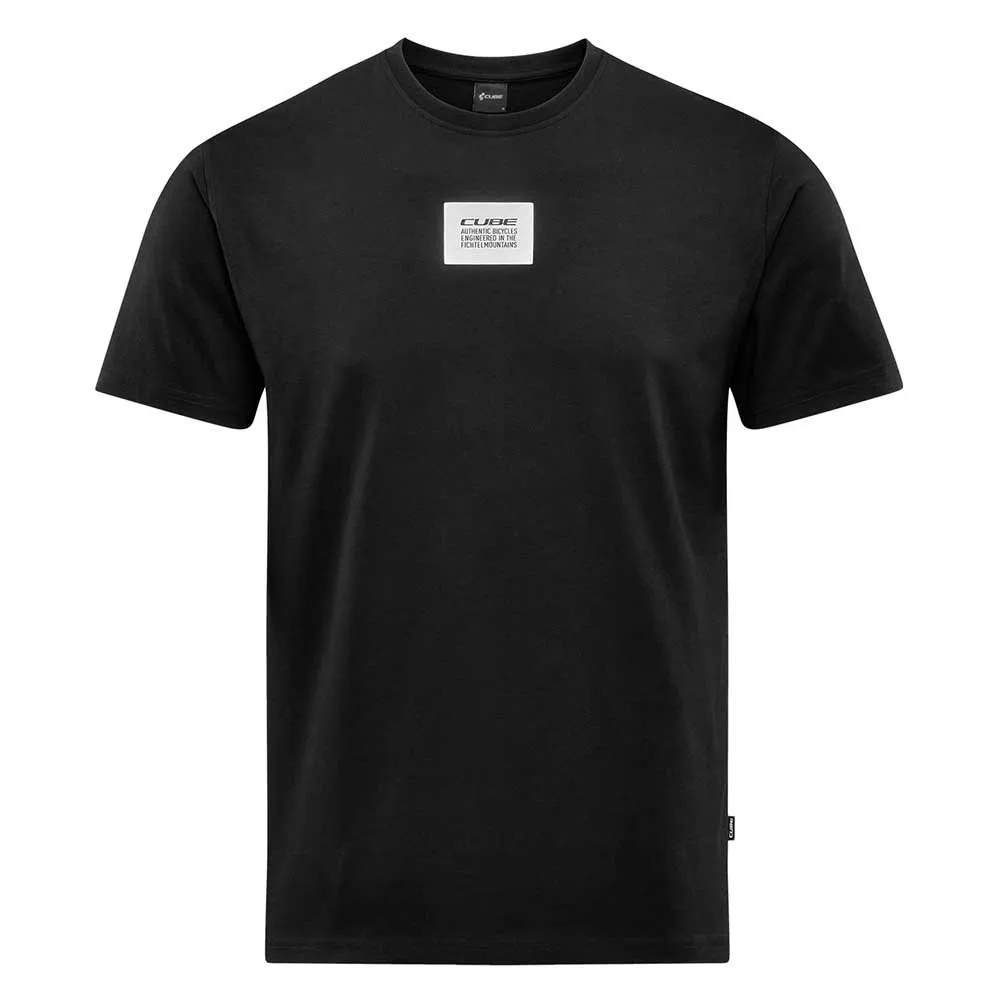 Cube Organic Logowear Gty Fit T-shirt Med Korta ärmar, Black, XXL