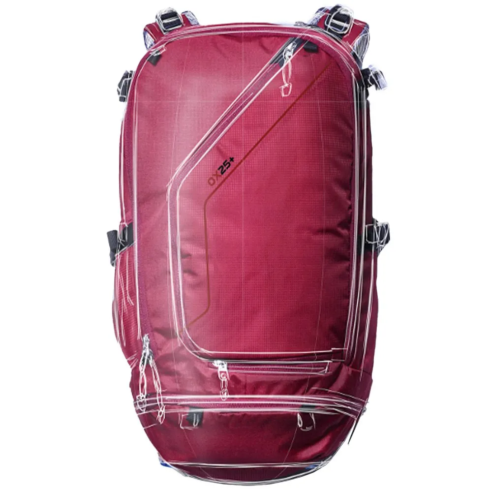 Cube Ox 25l Ryggsäck, Red, One Size Cube Ox 25l Ryggsäck, Red, One Size