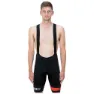 Cube Pro Bib Cykelbyxor Utan Axelband, Black / red