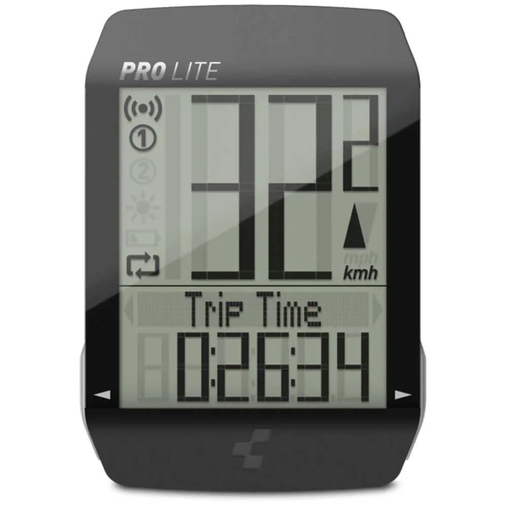 Cube Pro Lite Cykeldator, Black, One Size