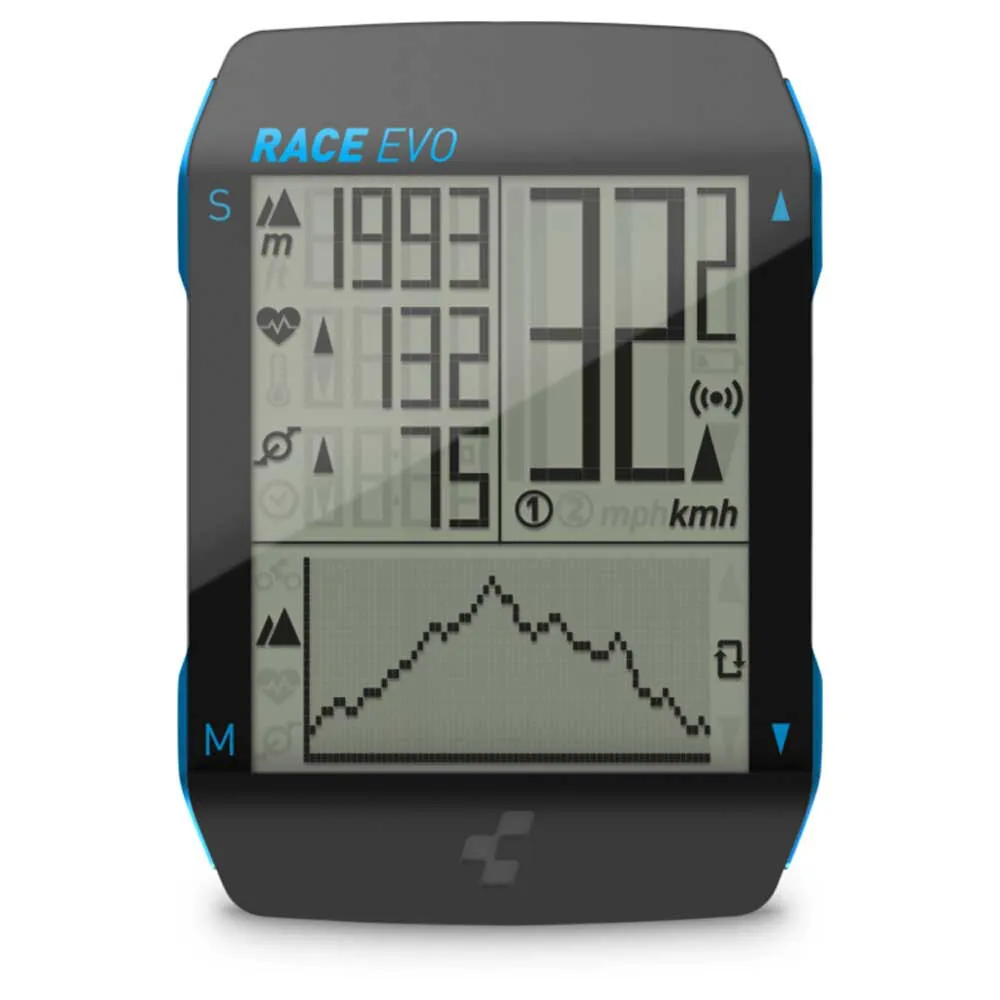 Cube Race Evo Cykeldator, Black / blue metallic, One Size