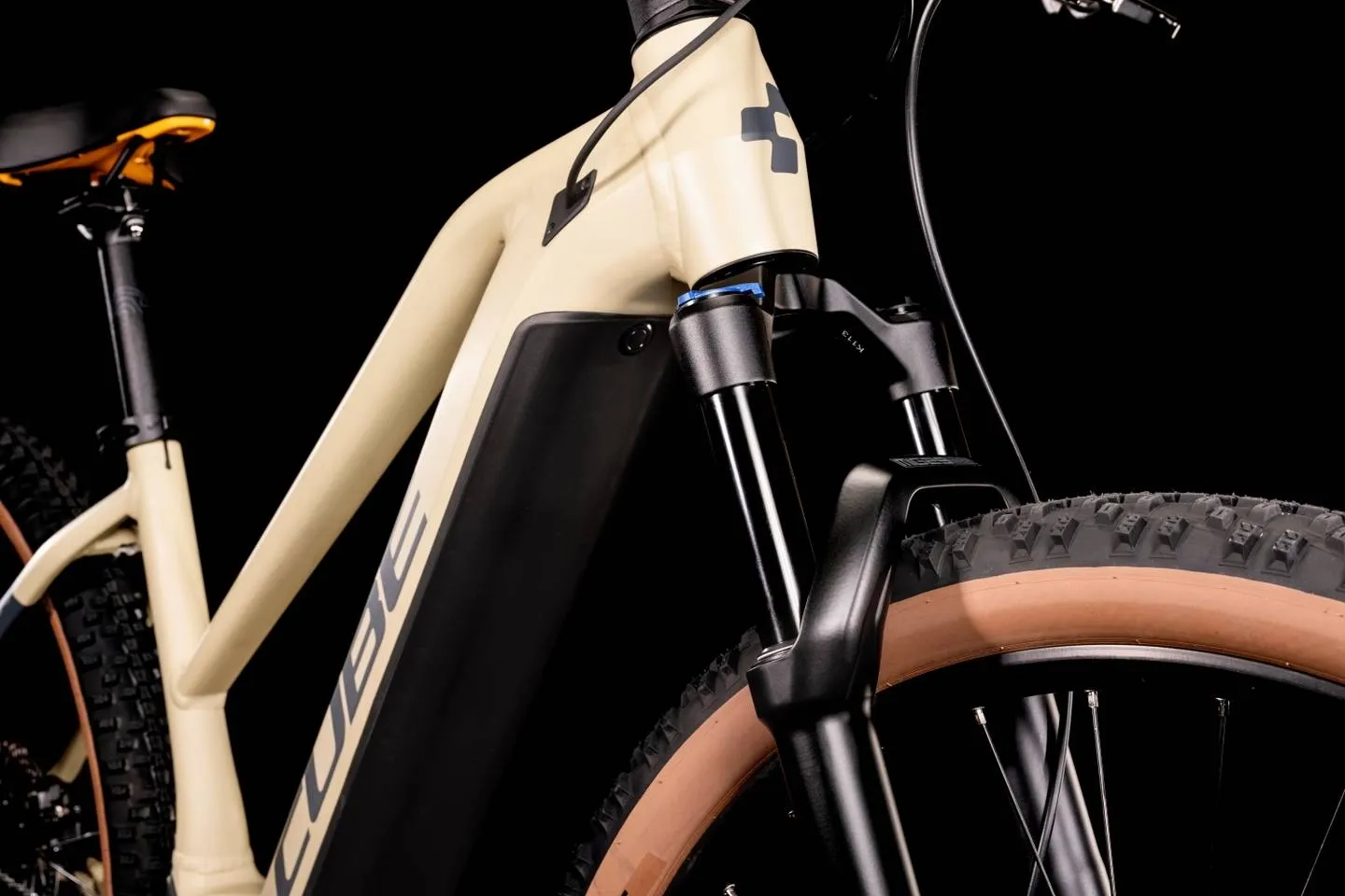 Cube Reaction Hybrid Pro Elcykel, Beige, XL Cube Reaction Hybrid Pro Elcykel, Beige, XL