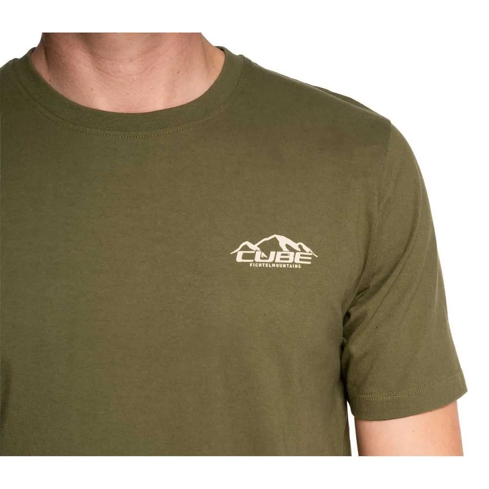 Cube Sunrise T-shirt Med Korta ärmar, Olive, 3XL Cube Sunrise T-shirt Med Korta ärmar, Olive, 3XL