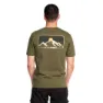 Cube Sunrise T-shirt Med Korta ärmar, Olive, 3XL