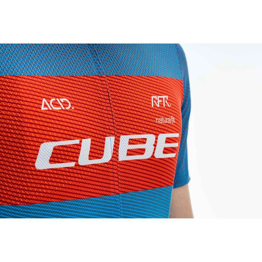 Cube Teamline Cmpt Korta ärmar Cykeltröja
