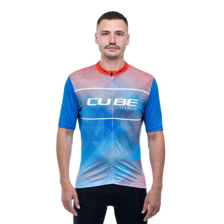Cube Teamline Cmpt Korta ärmar Cykeltröja Cube Teamline Cmpt Korta ärmar Cykeltröja