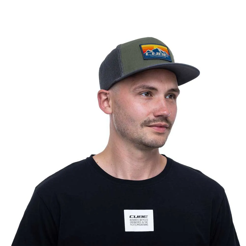 Cube Tm Keps, Olive / grey