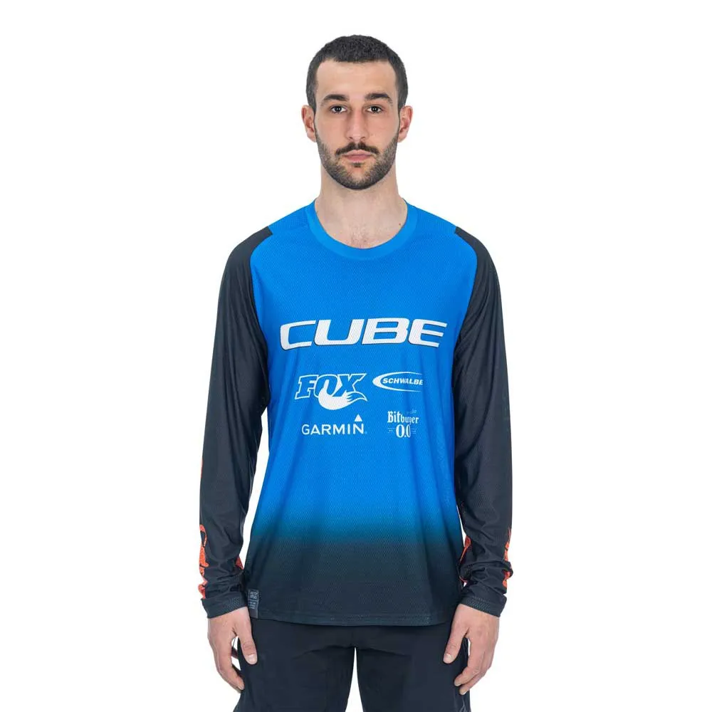 Cube Vertex X Action Team Långärmad Endurotröja