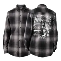 CULT Brainwashed Flannel Skjorta Med Långa ärmar CULT Brainwashed Flannel Skjorta Med Långa ärmar