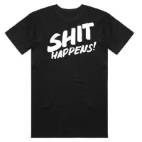 CULT Sh*t Happens T-shirt Med Korta ärmar CULT Sh*t Happens T-shirt Med Korta ärmar