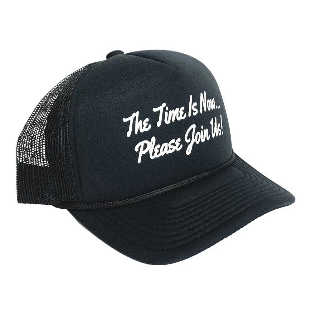 CULT Time Is Now Truckerkeps, Black