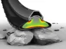 CushCore Gravel/CX Single Däckinnsats, White / green, 700C, 33-46