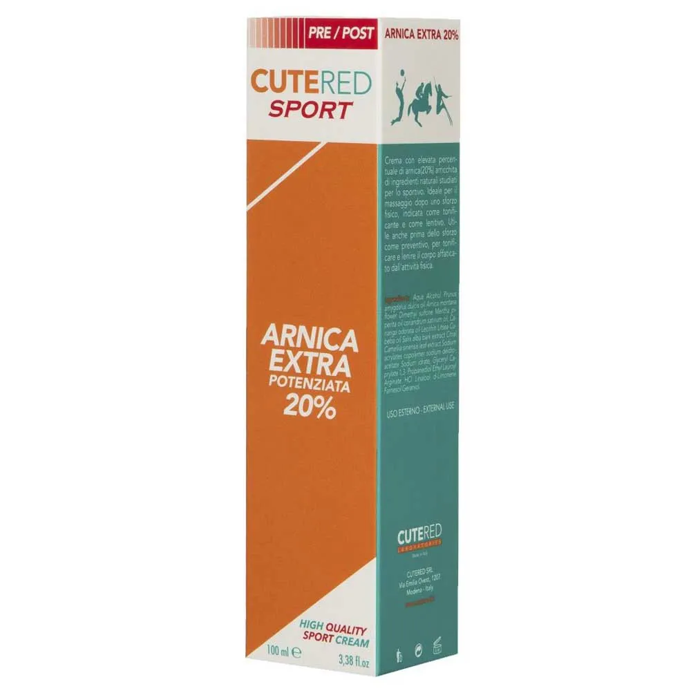 Cutered Arnica Extra Potenziata 20% Grädde 100ml, Orange / blue, One Size