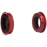 CYCLINGCERAMIC Bb386 Evo Shimano Vevlagerskoppar, Red, 86.5mm